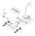 Page F Diagram and Parts List for 31BH763G401 2003 Yard Man Snow Blower